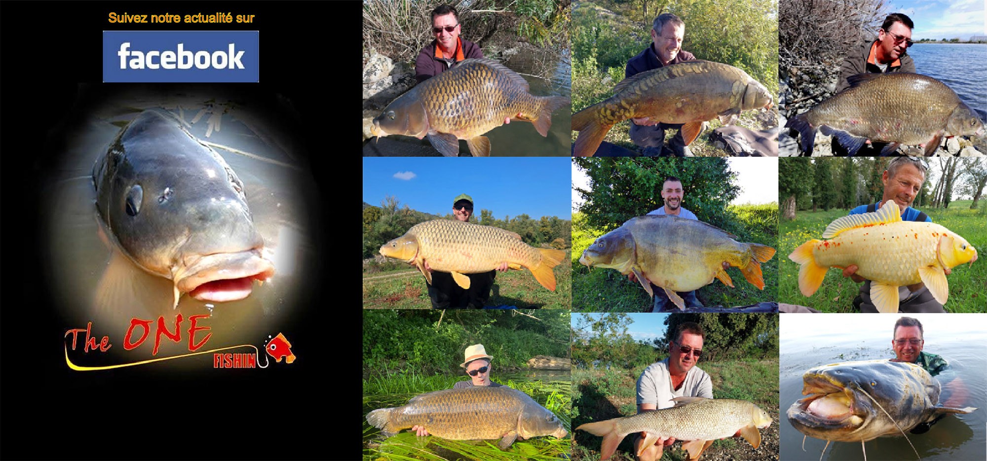 Suivez toute l'actualit&eacute; The ONE Fishing !